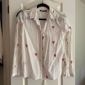 Scotch & Soda Size Small Heart Blouse